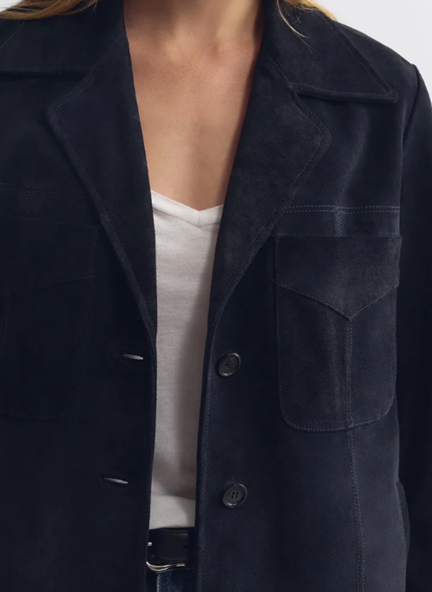 Dominic Suede Jacket - Nili Lotan