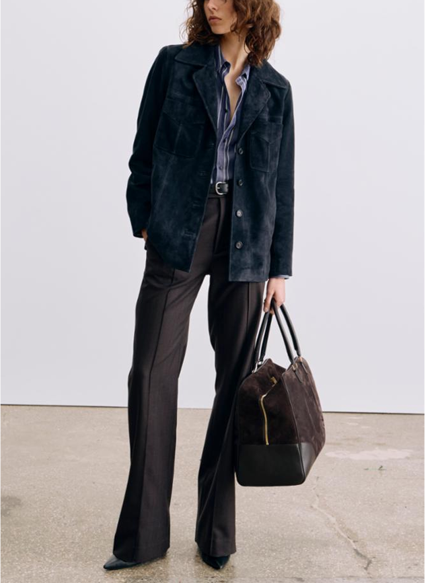 Dominic Suede Jacket - Nili Lotan