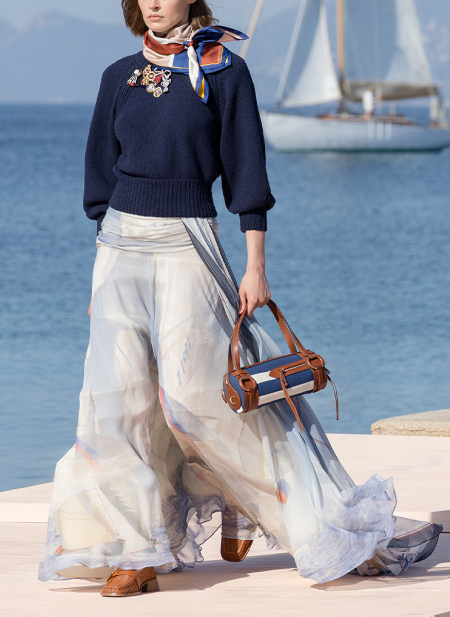 Clash Sail Maxi Skirt - Zimmermann