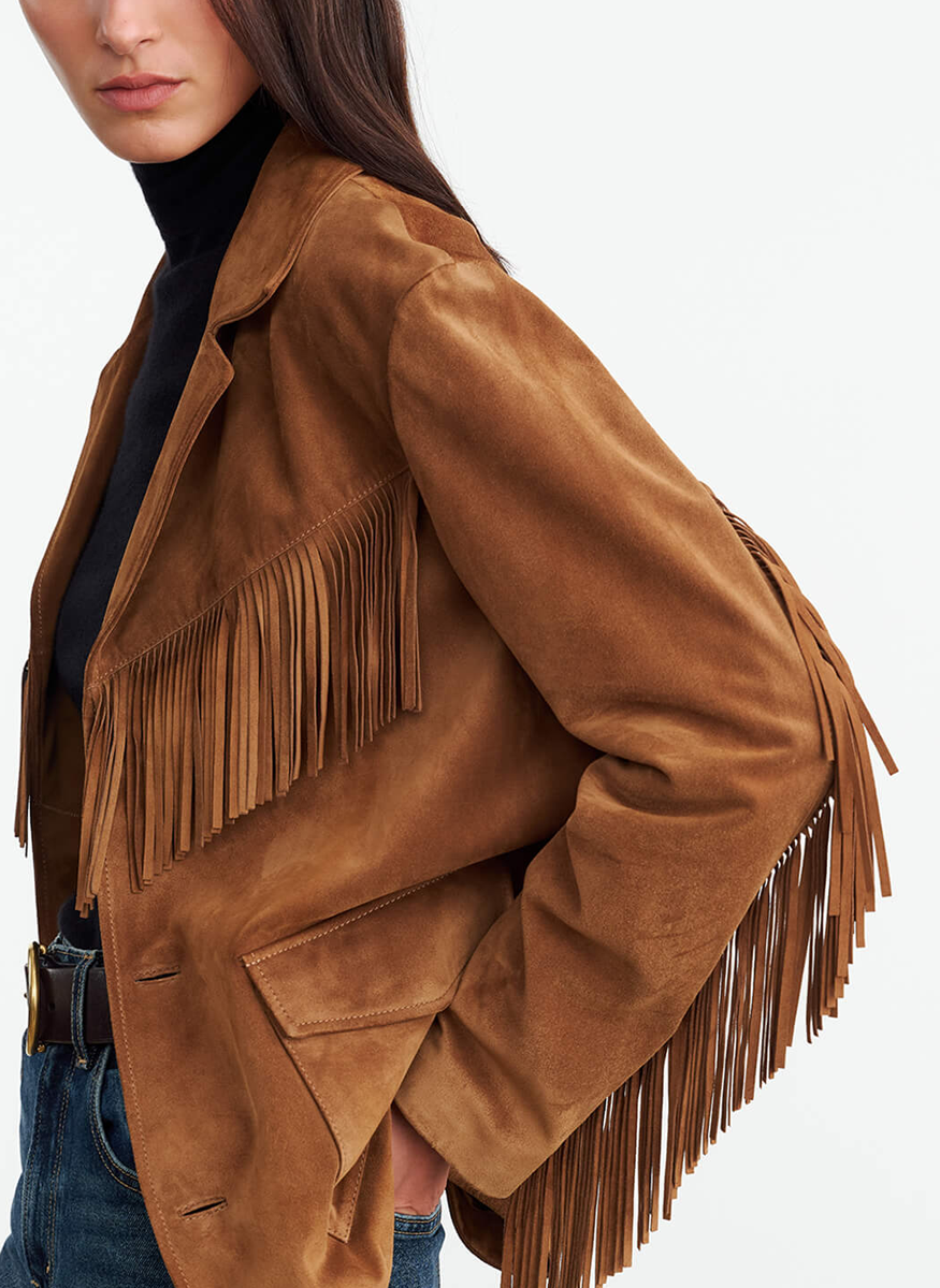 Maelle Fringe Jacket - Nili Lotan