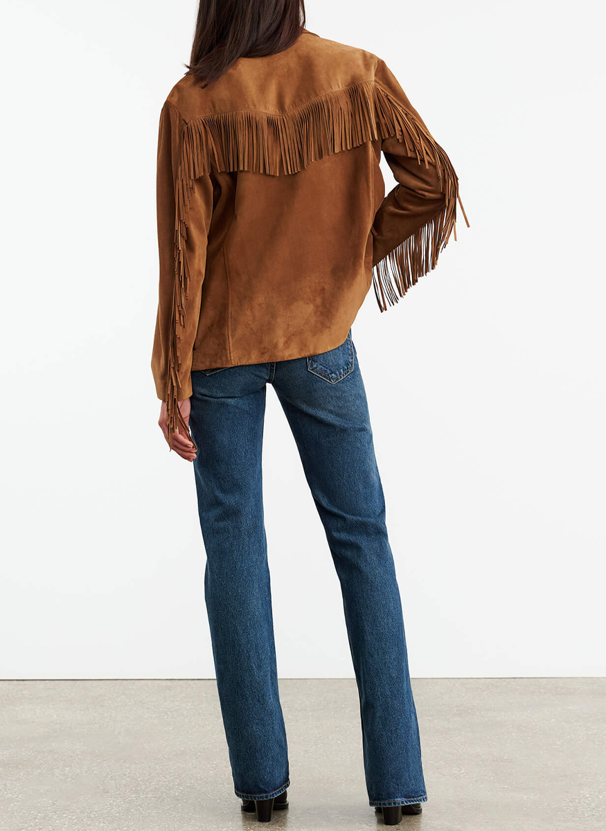 Maelle Fringe Jacket - Nili Lotan