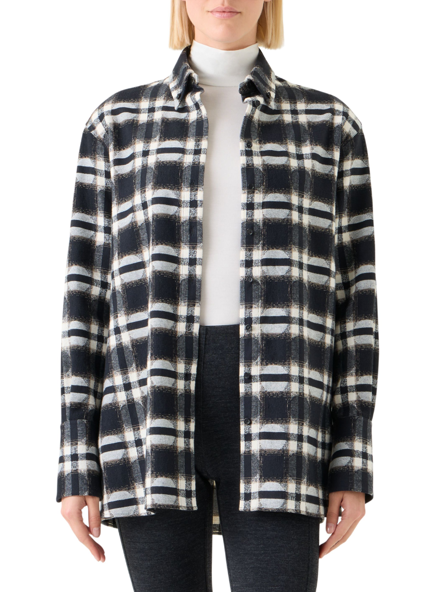 Dot Check Shirt - Akris Punto