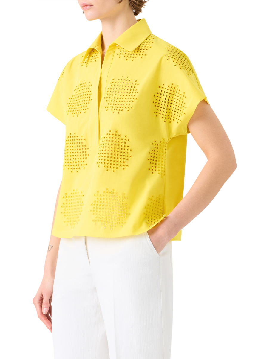 Cotton Poplin Blouse - Akris Punto
