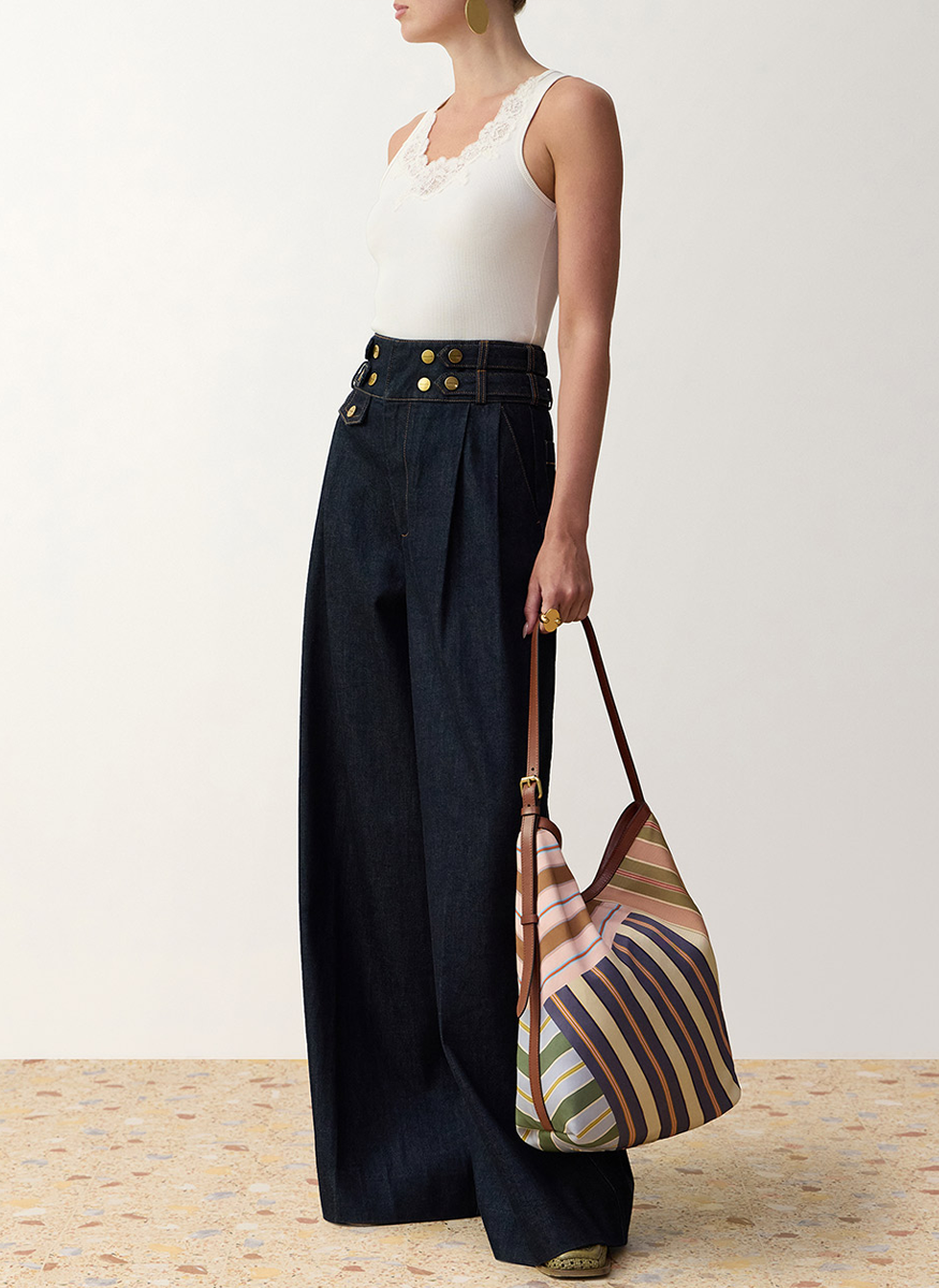 Lace Trim Tank - Zimmermann