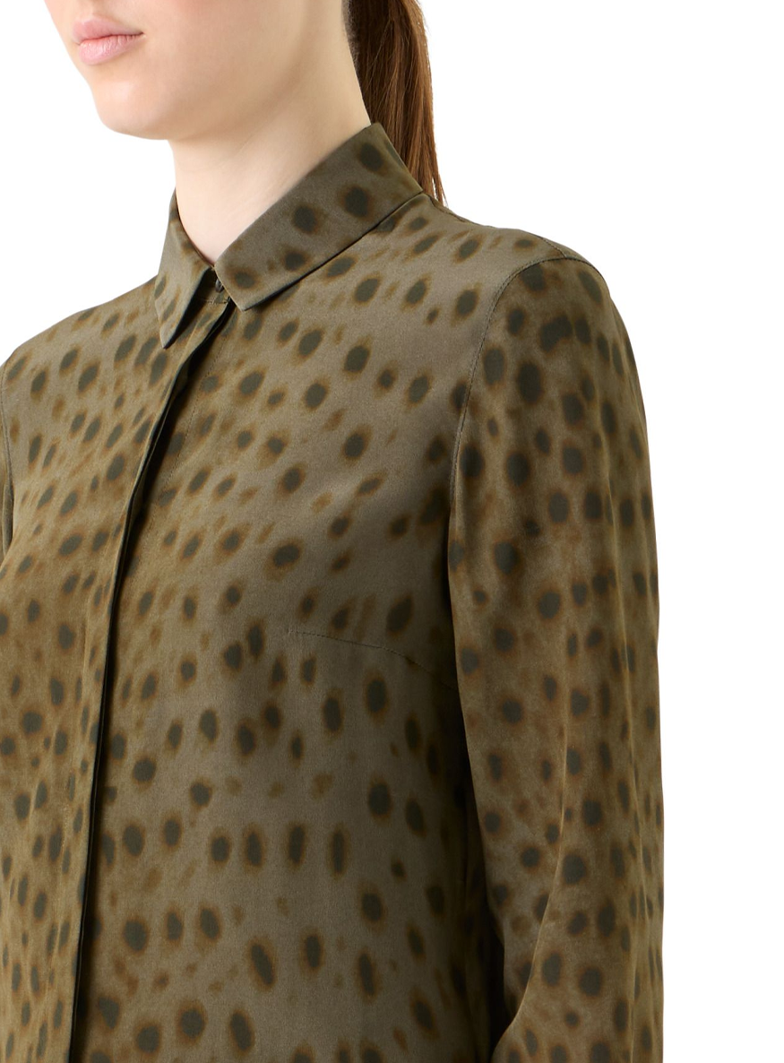 Leopard Print Blouse - Akris Punto