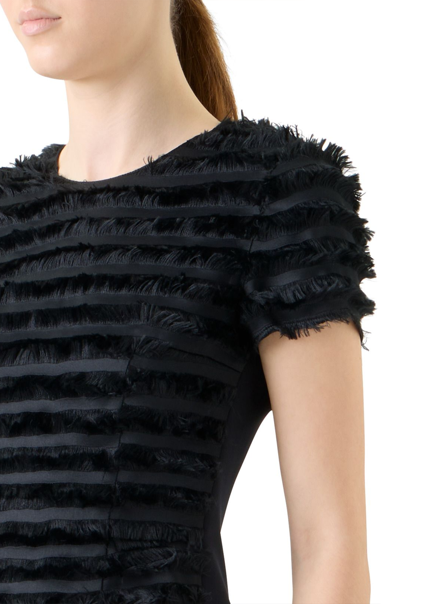 Fringed Stripes Top - Akris Punto