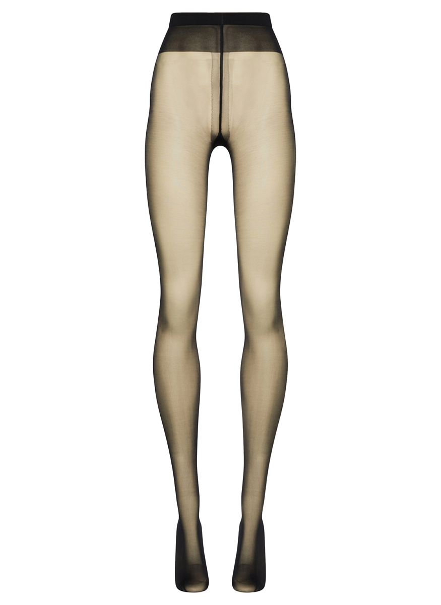Individual 10 Tights in Black - Wolford