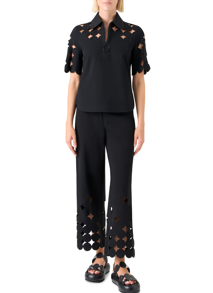 Polo Collar Jersey Shirt