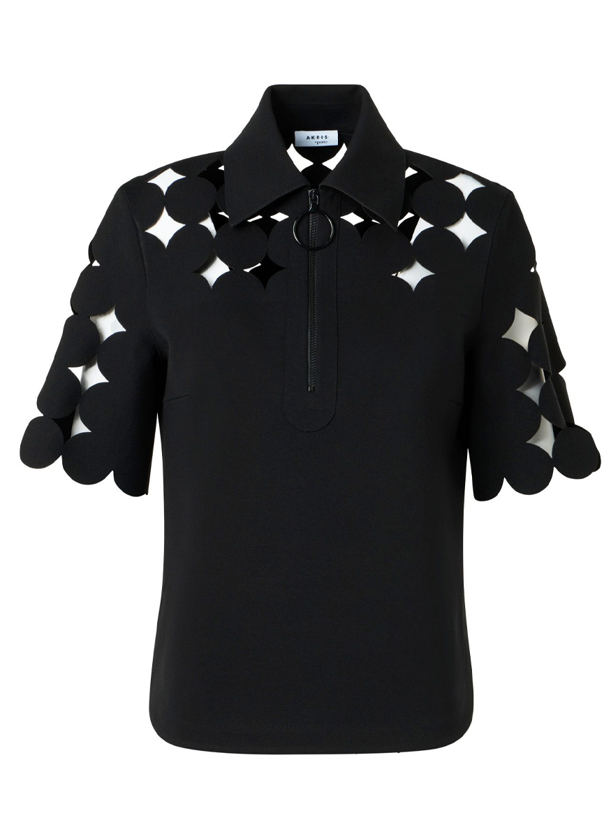 Polo Collar Jersey Shirt