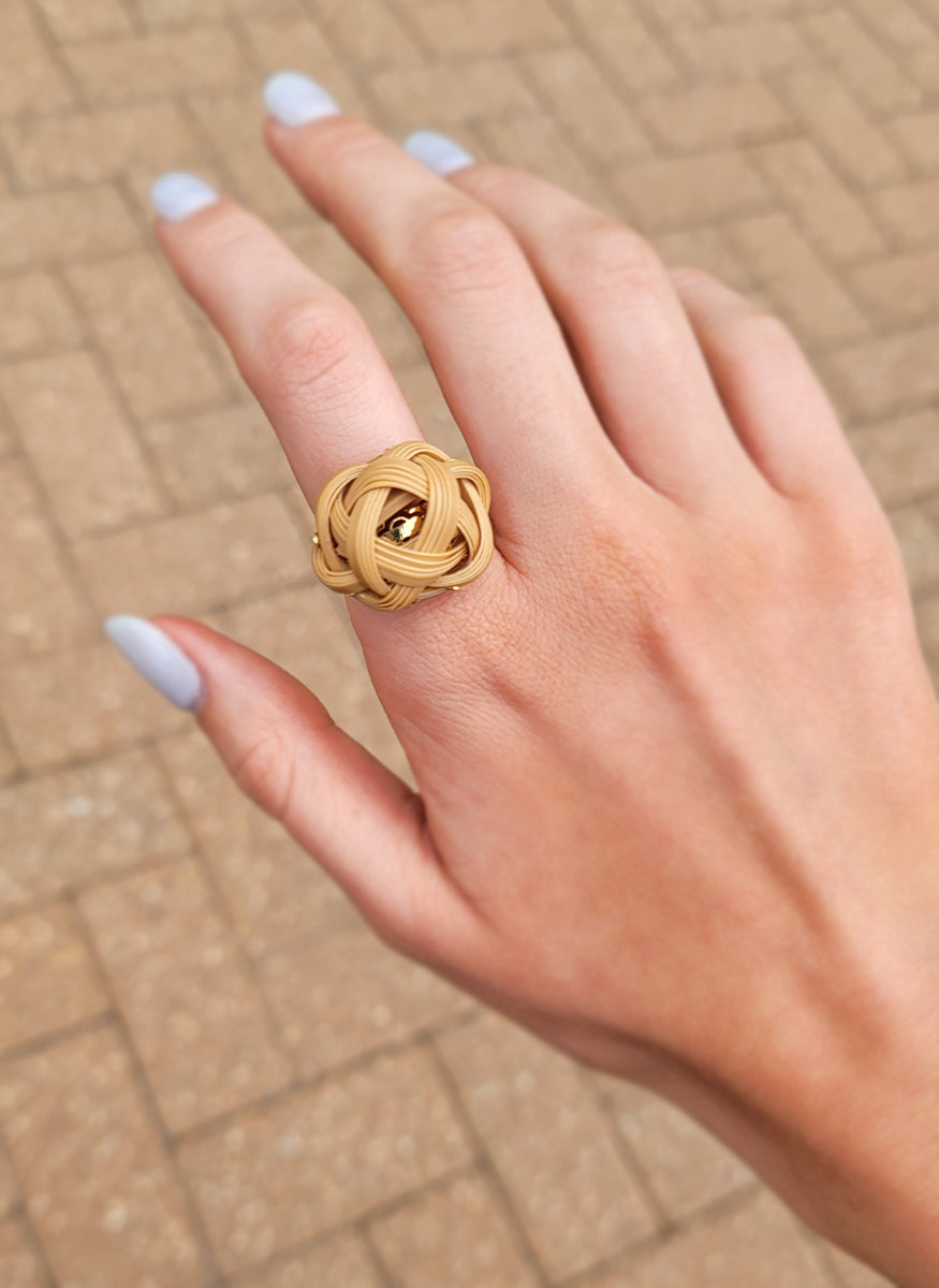 Bamboo Knot Ring