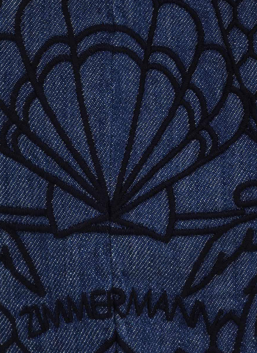 Coco Embroidered Denim Shirt - Zimmermann