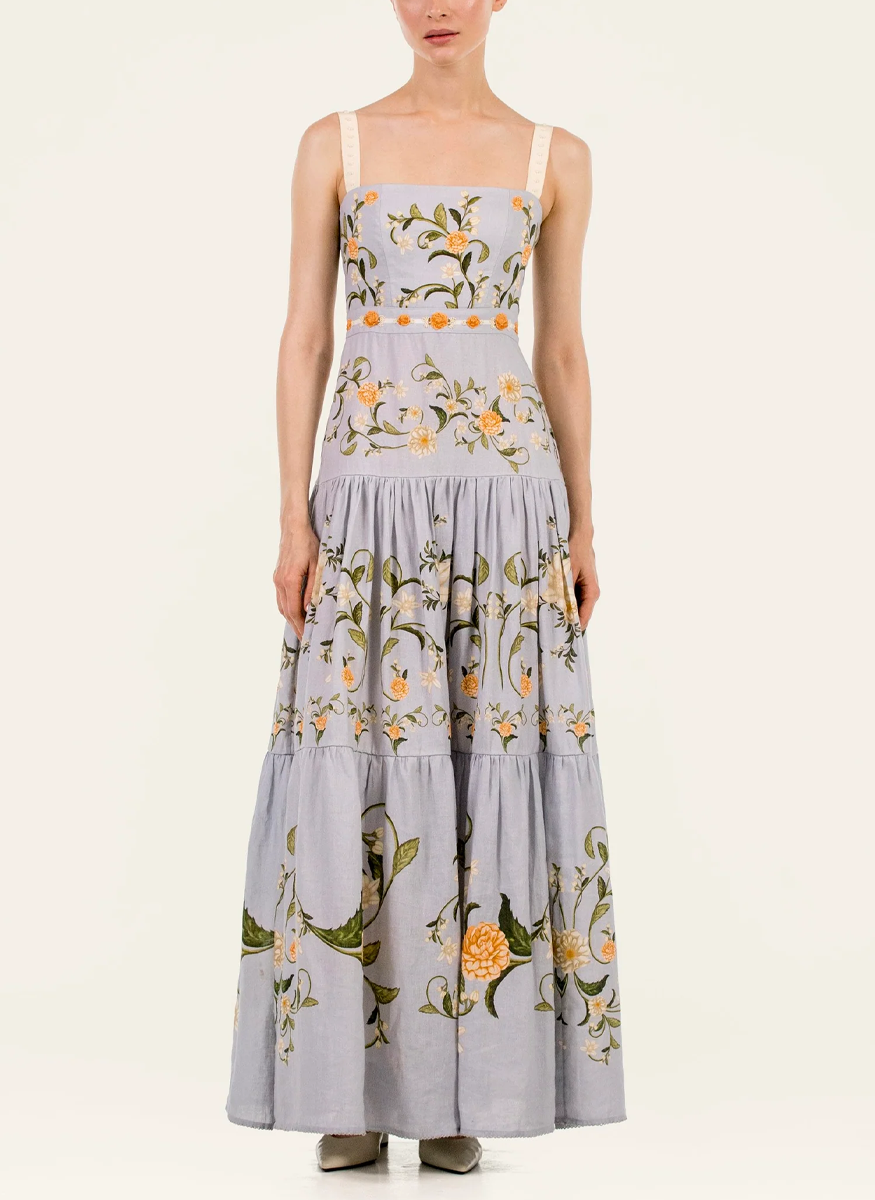 Lima Valle Maxi Dress - Agua by Agua Bendita