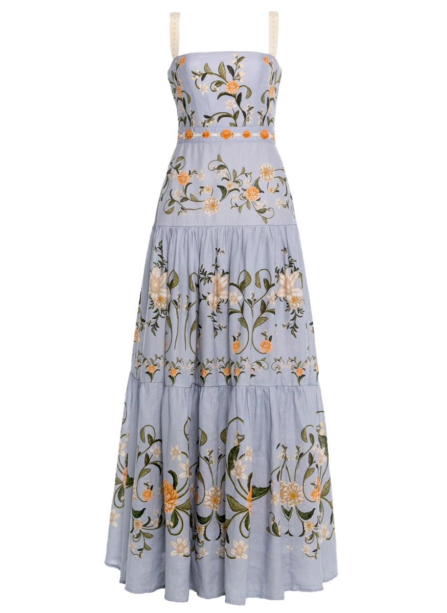 Lima Valle Maxi Dress - Agua by Agua Bendita