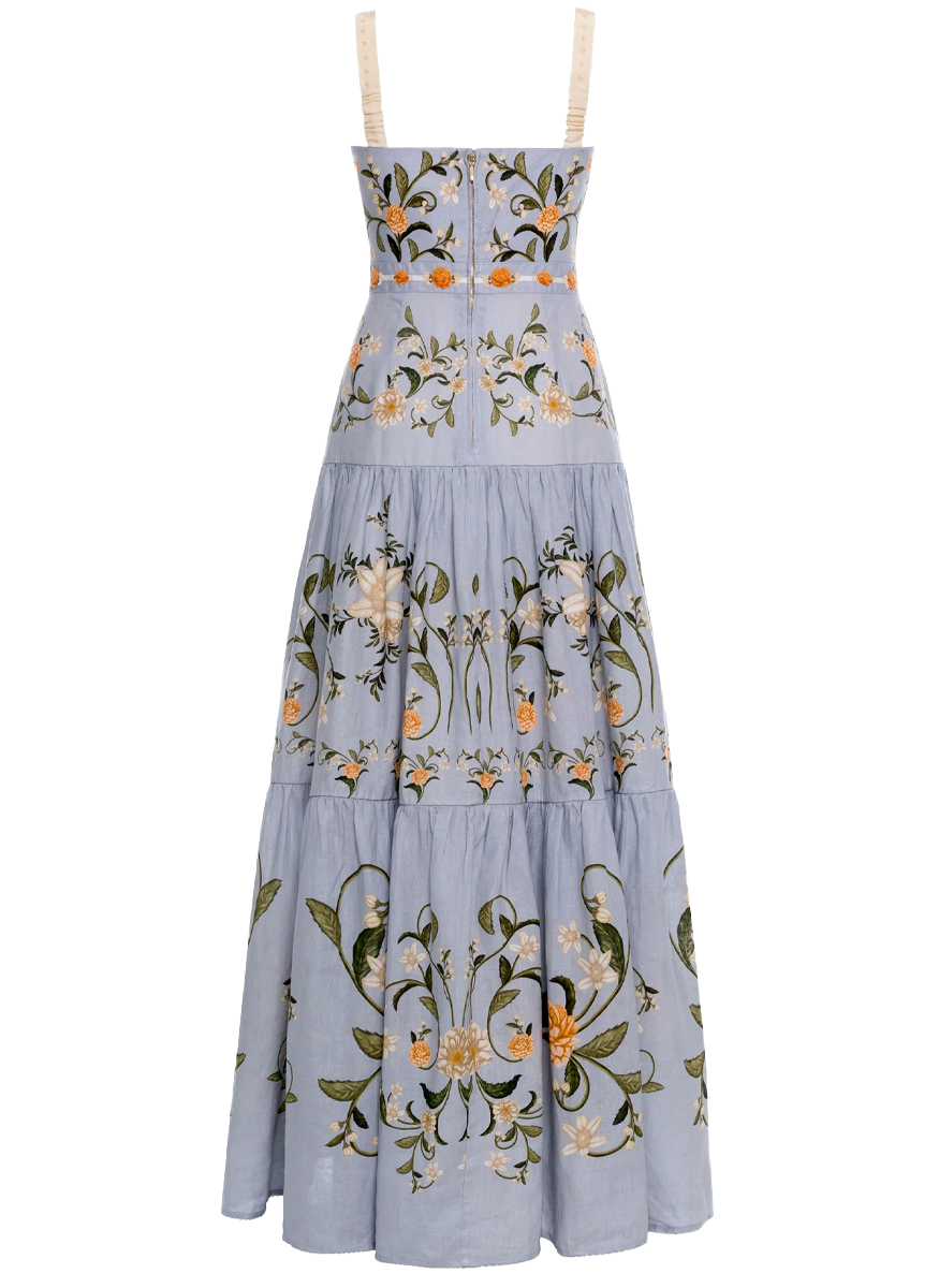 Lima Valle Maxi Dress - Agua by Agua Bendita