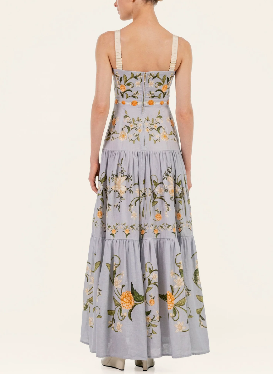 Lima Valle Maxi Dress - Agua by Agua Bendita