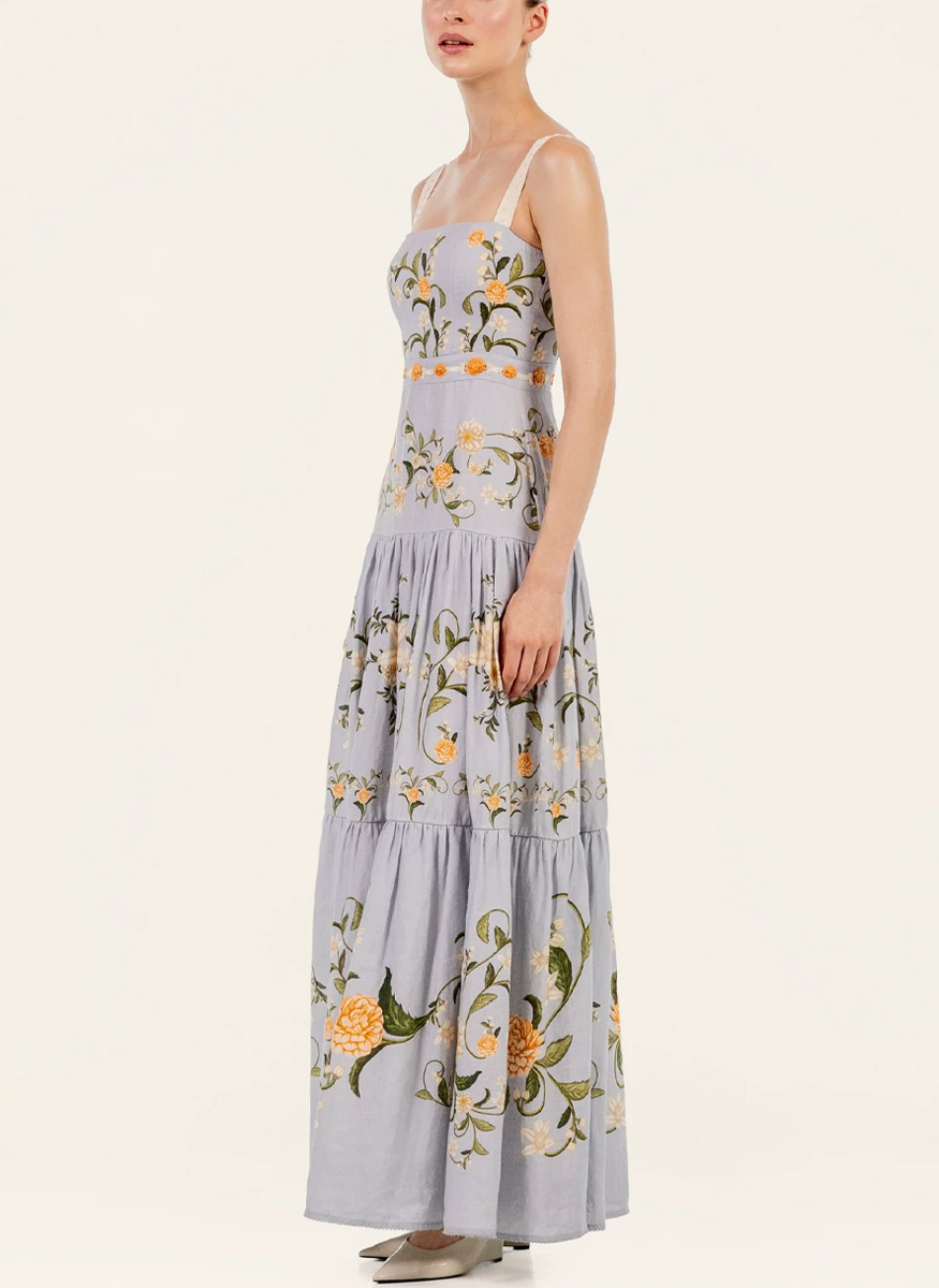 Lima Valle Maxi Dress - Agua by Agua Bendita
