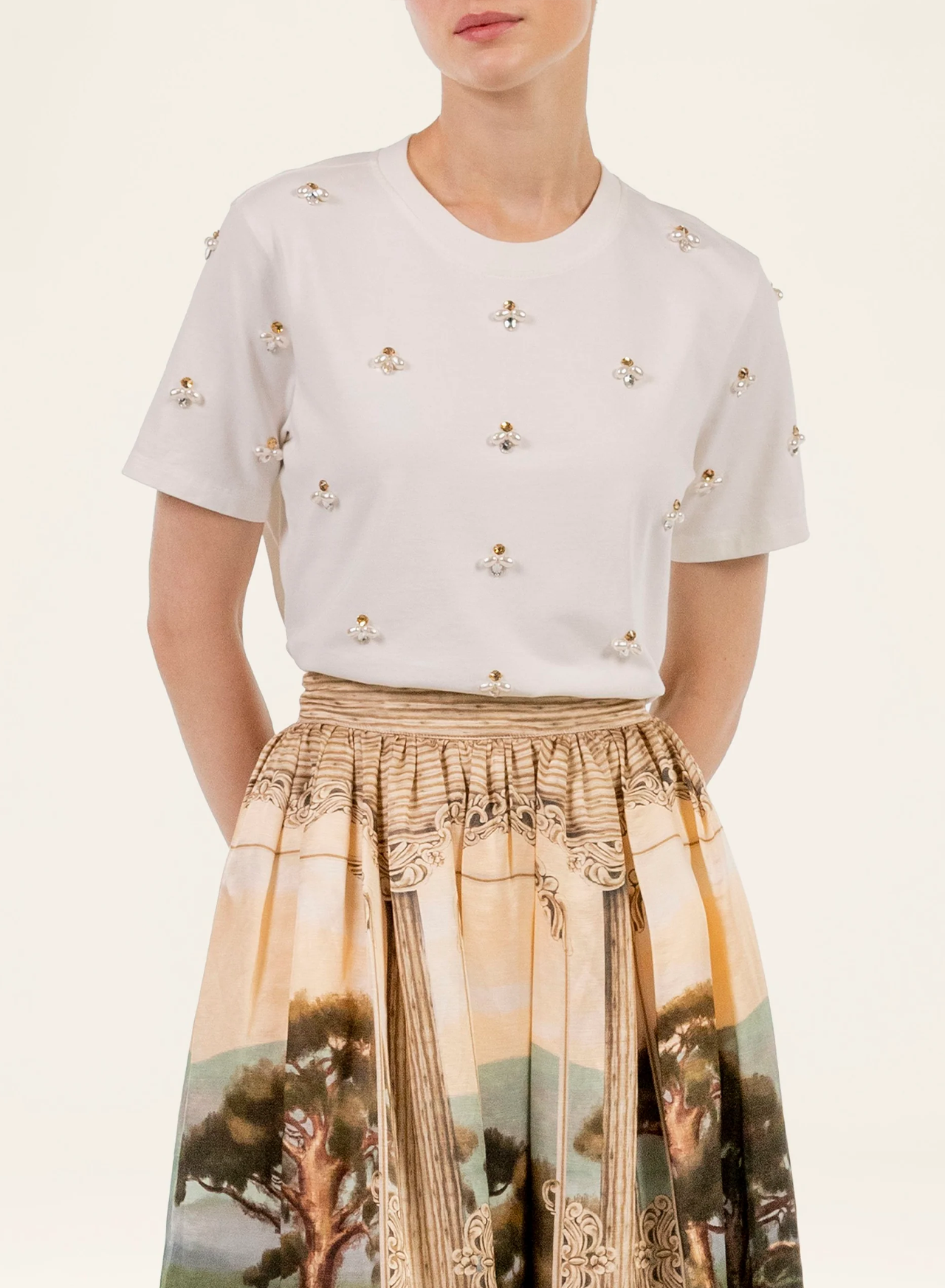 Tangelo Paraiso Skirt - Agua by Agua Bendita