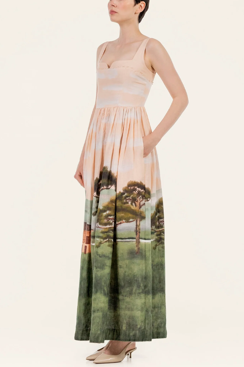 Jaspe Paraiso Maxi Dress - Agua by Agua Bendita