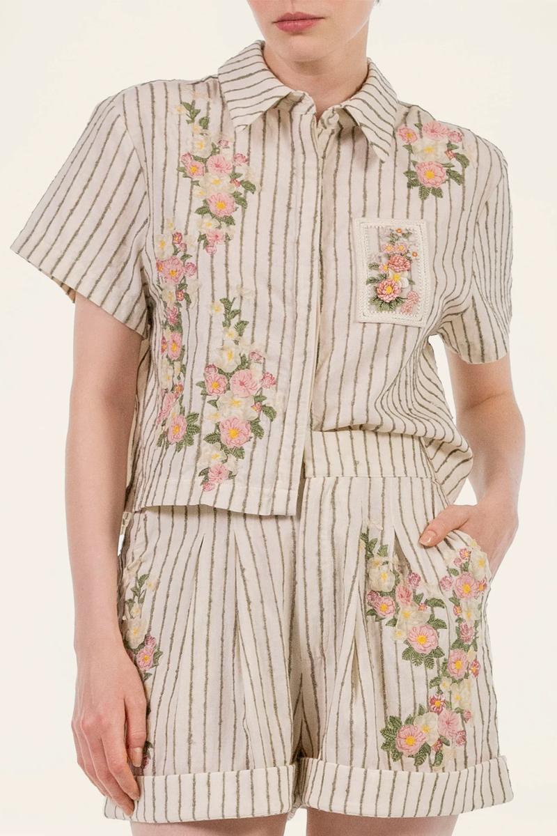 Virtuosa Paraiso Shirt - Agua by Agua Bendita