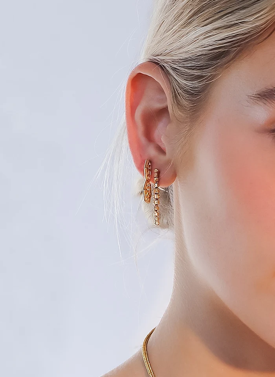 Jali Breeze Flexible Short Earrings - Van Gelder