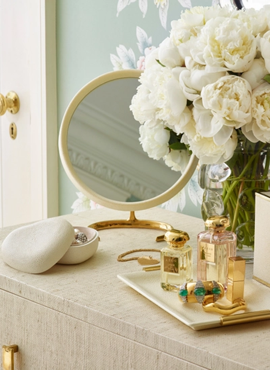 Shagreen Heart Box, Cream