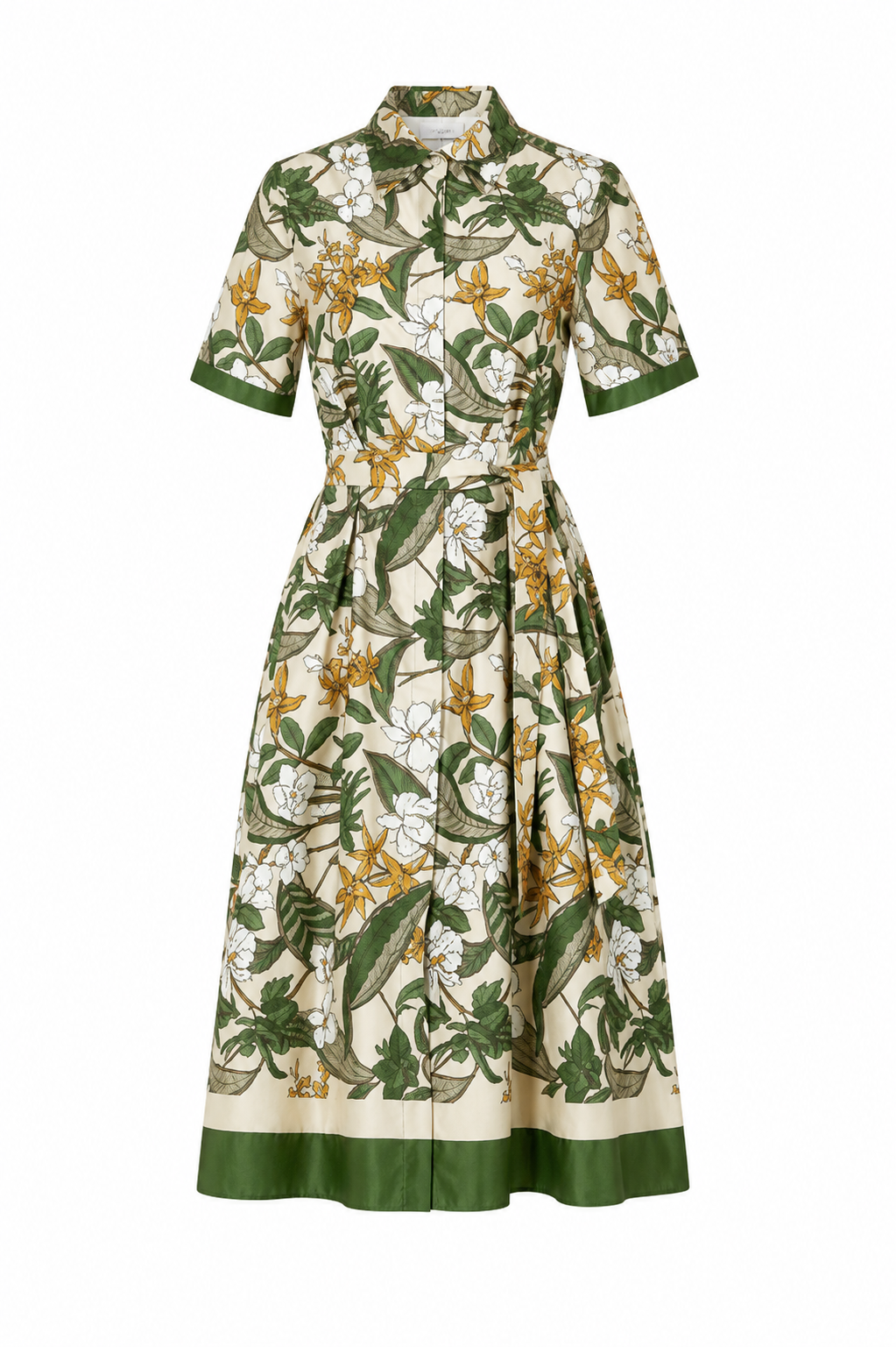 Zanzibar Print Half Sleeve Dress