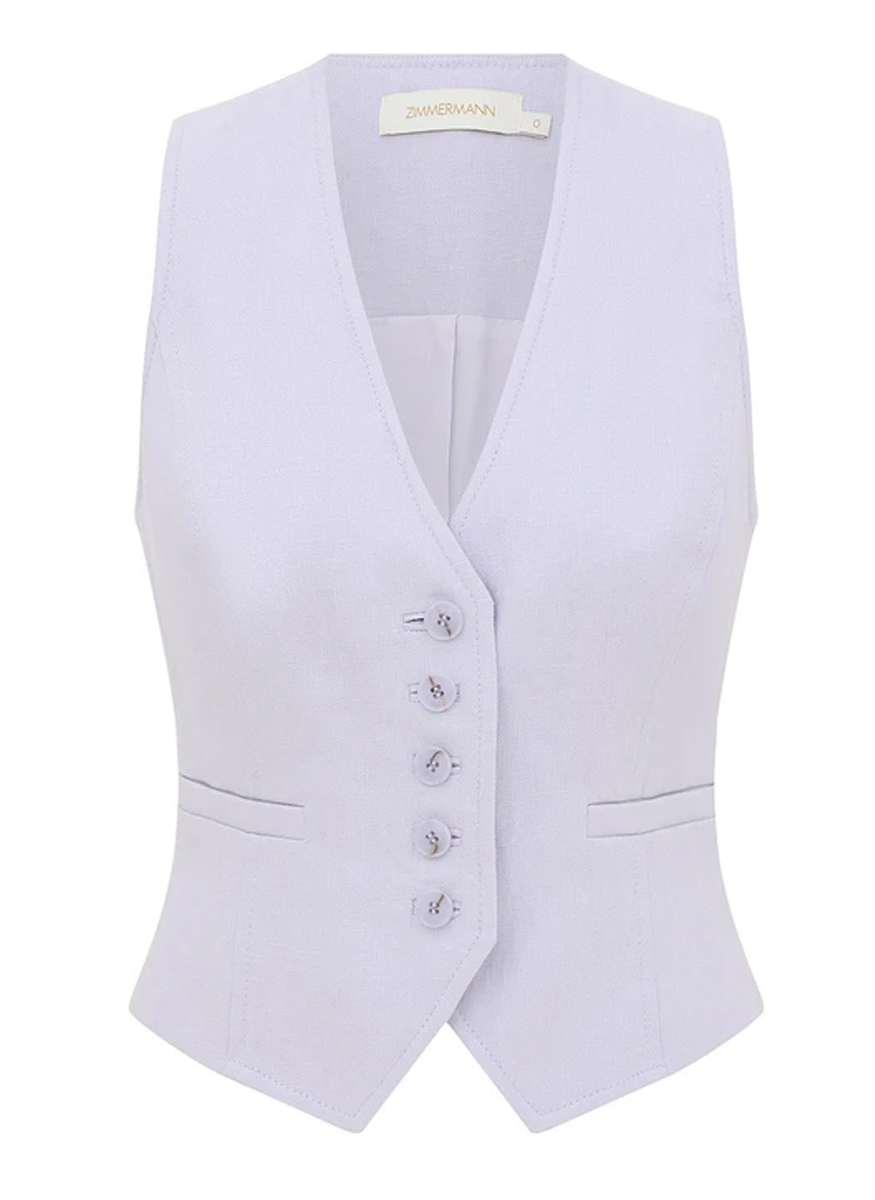 Luna Linen Waistcoat