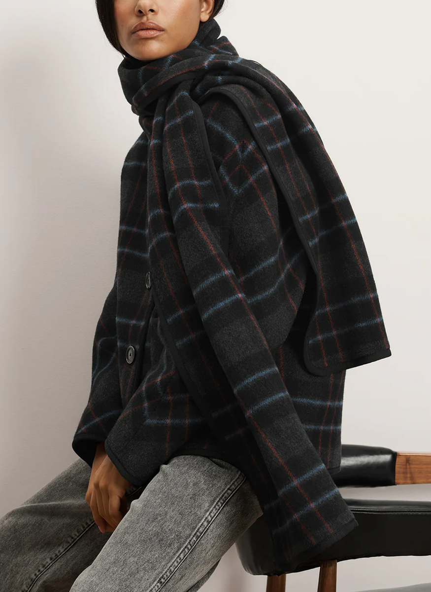 Martine Dickey Scarf Coat - Veronica Beard