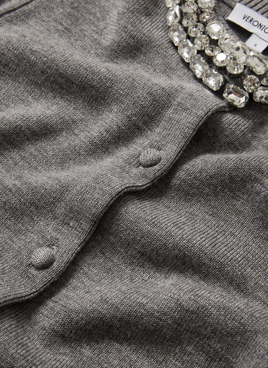 Daro Embellished Cardigan - Veronica Beard