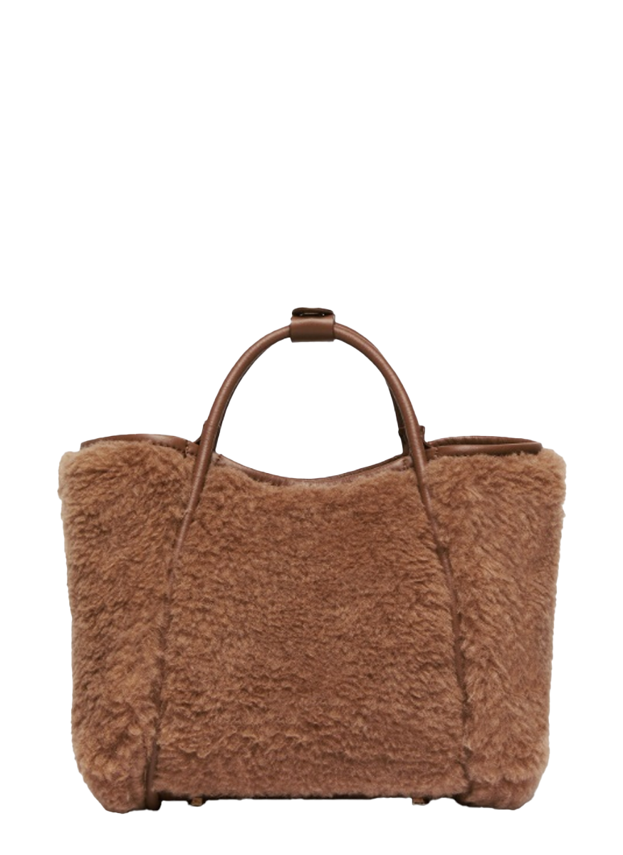 Extra-Small Teddy-Fabric Marine Bag - Max Mara