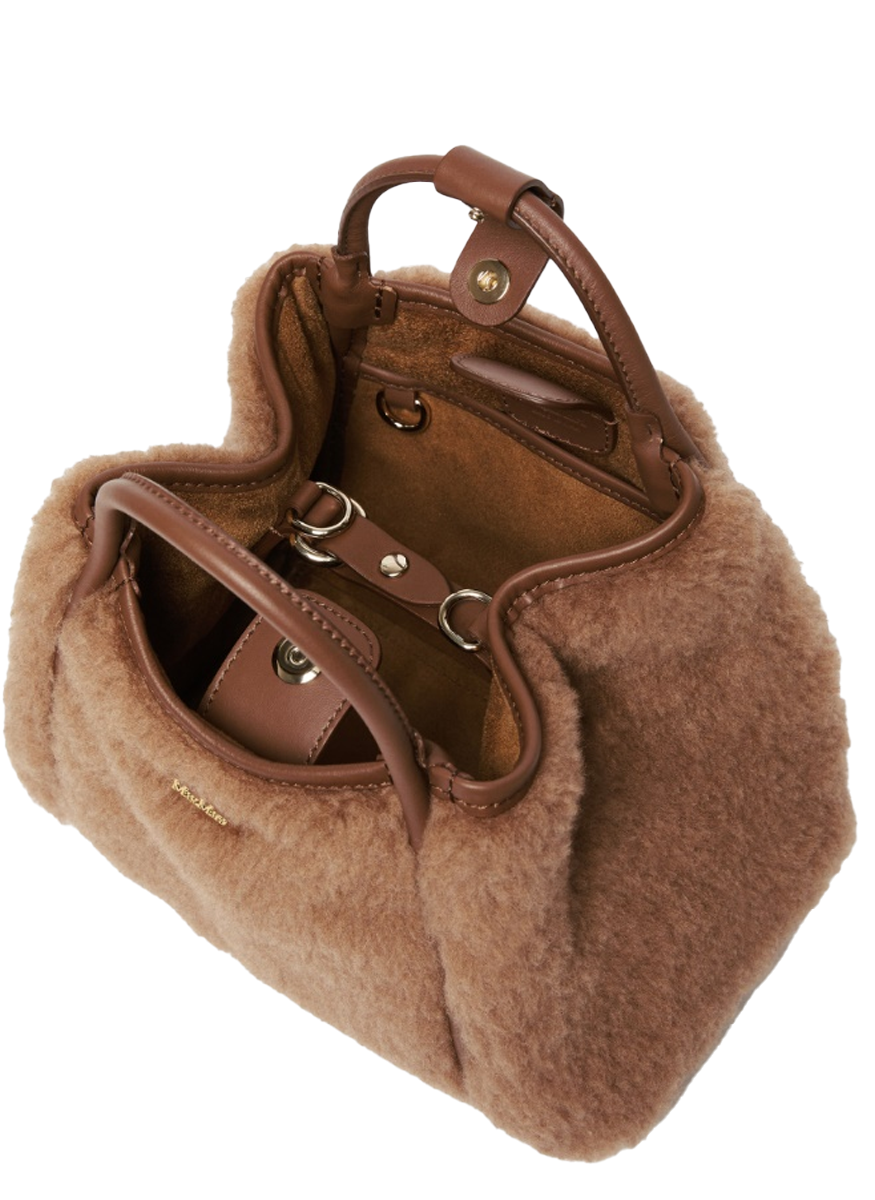 Extra-Small Teddy-Fabric Marine Bag - Max Mara