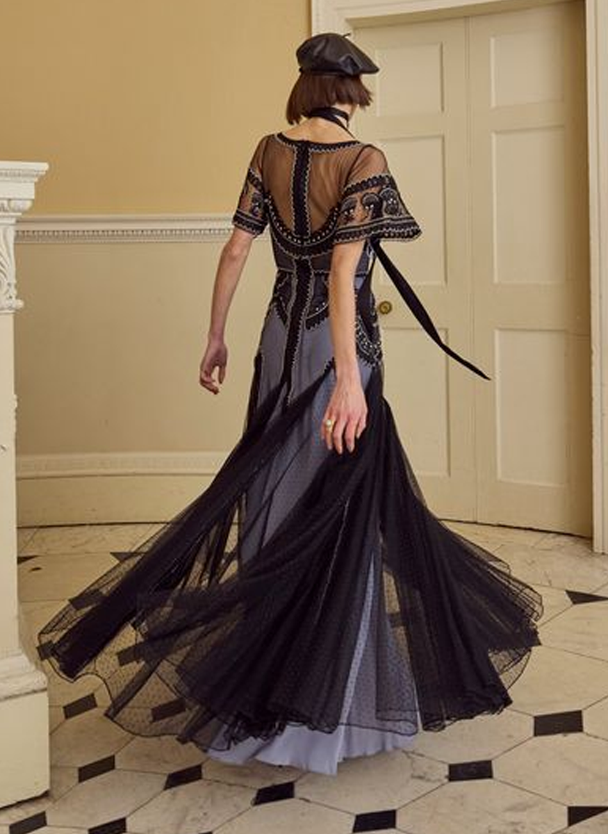 Camille Embroidered Gown - Temperley London