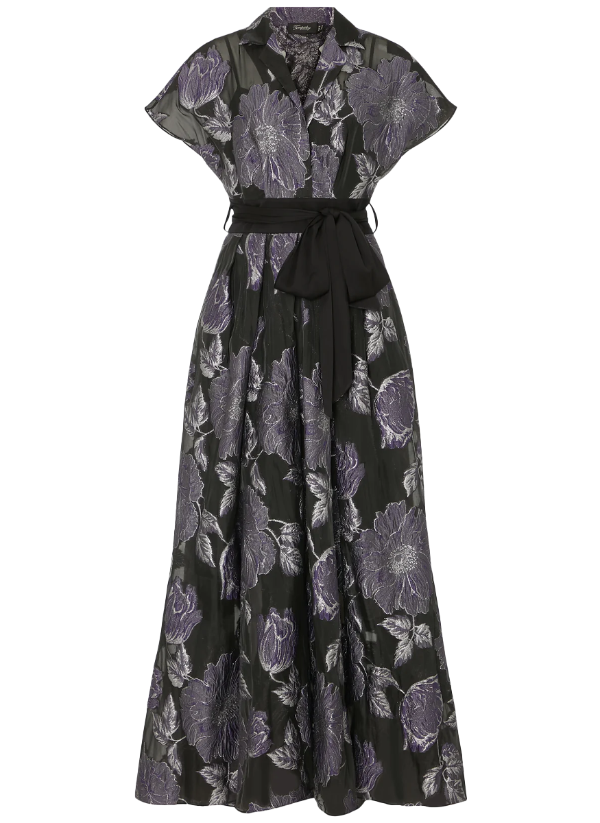 Bridget Brocade Maxi Dress
