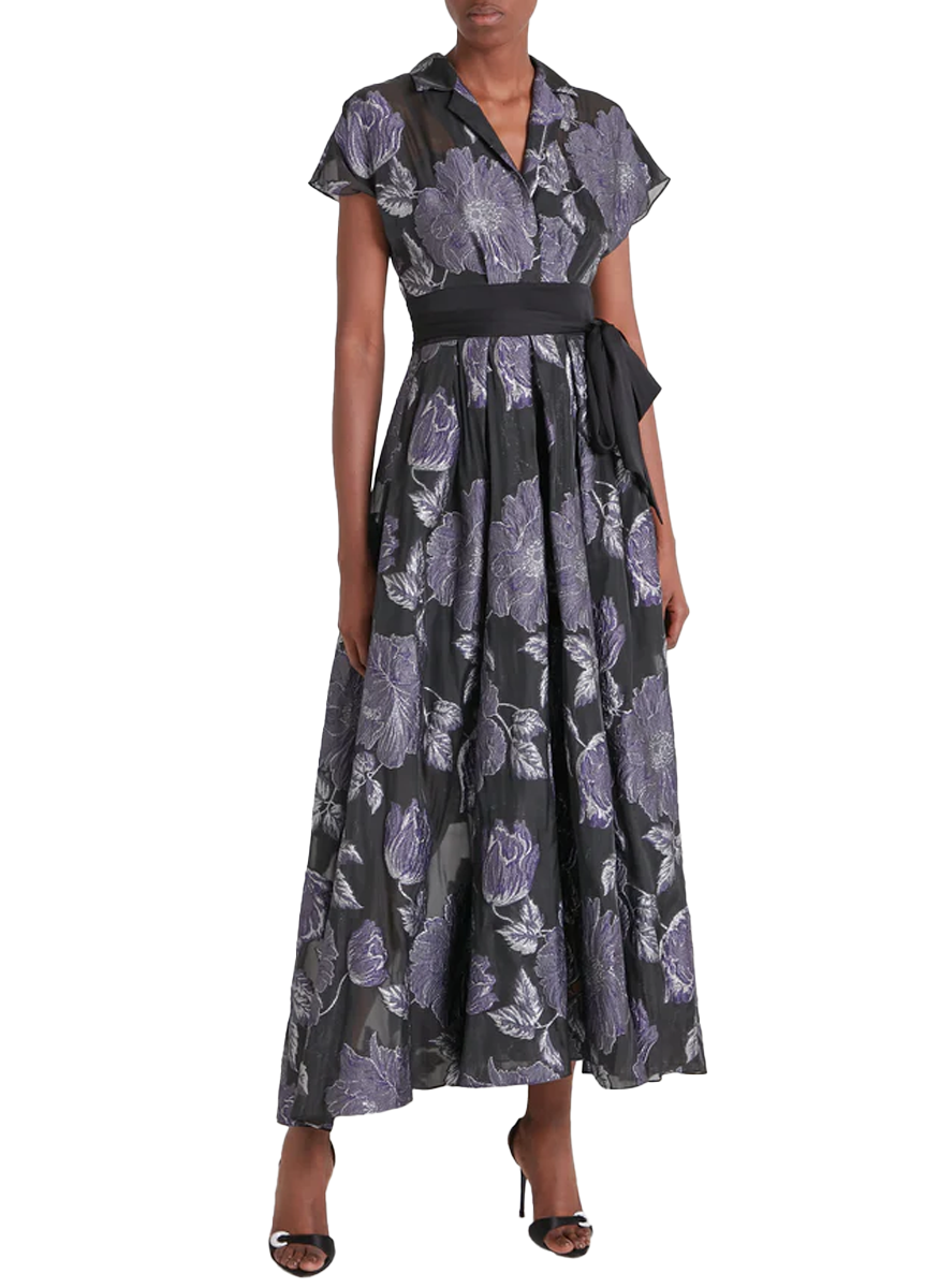 Bridget Brocade Maxi Dress