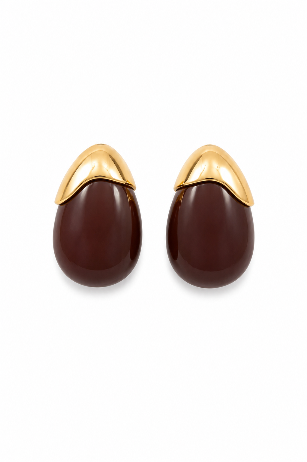 Toro Earring In Aubergine