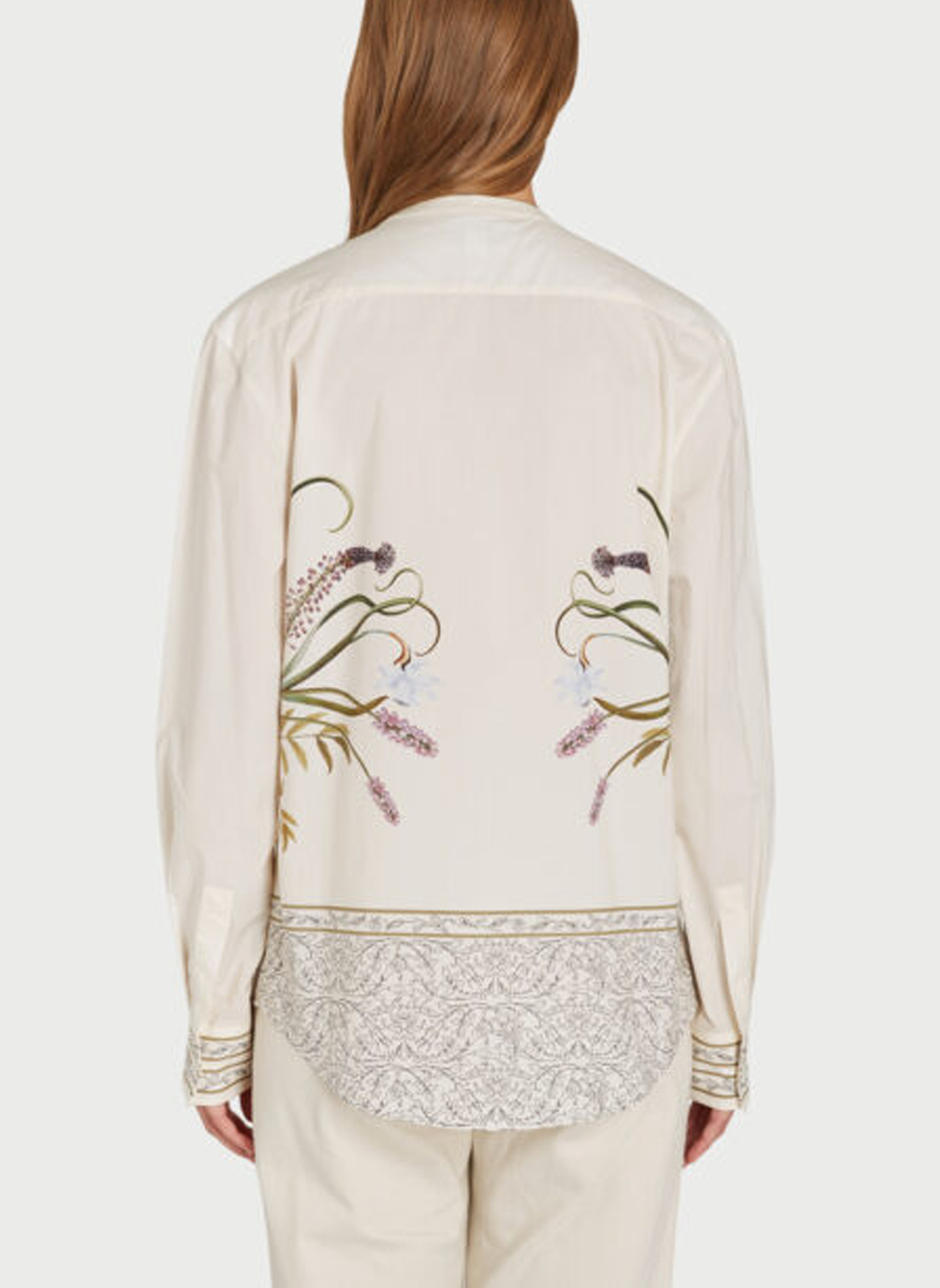 Printed Poplin Blouse - Giambattista Valli