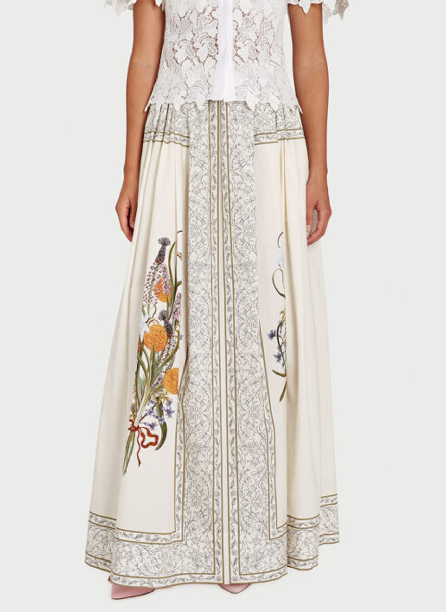 Marigold Poplin Maxi Skirt