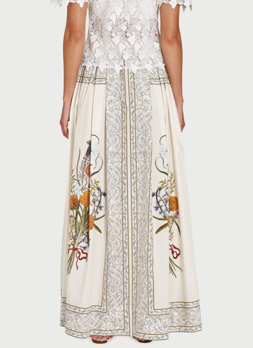 Marigold Poplin Maxi Skirt - Giambattista Valli