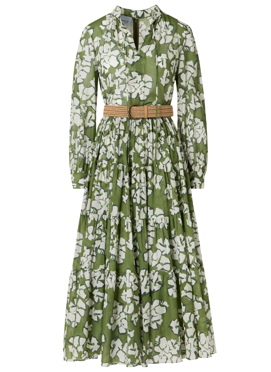 Papercut Flower Midi Dress - Akris Punto
