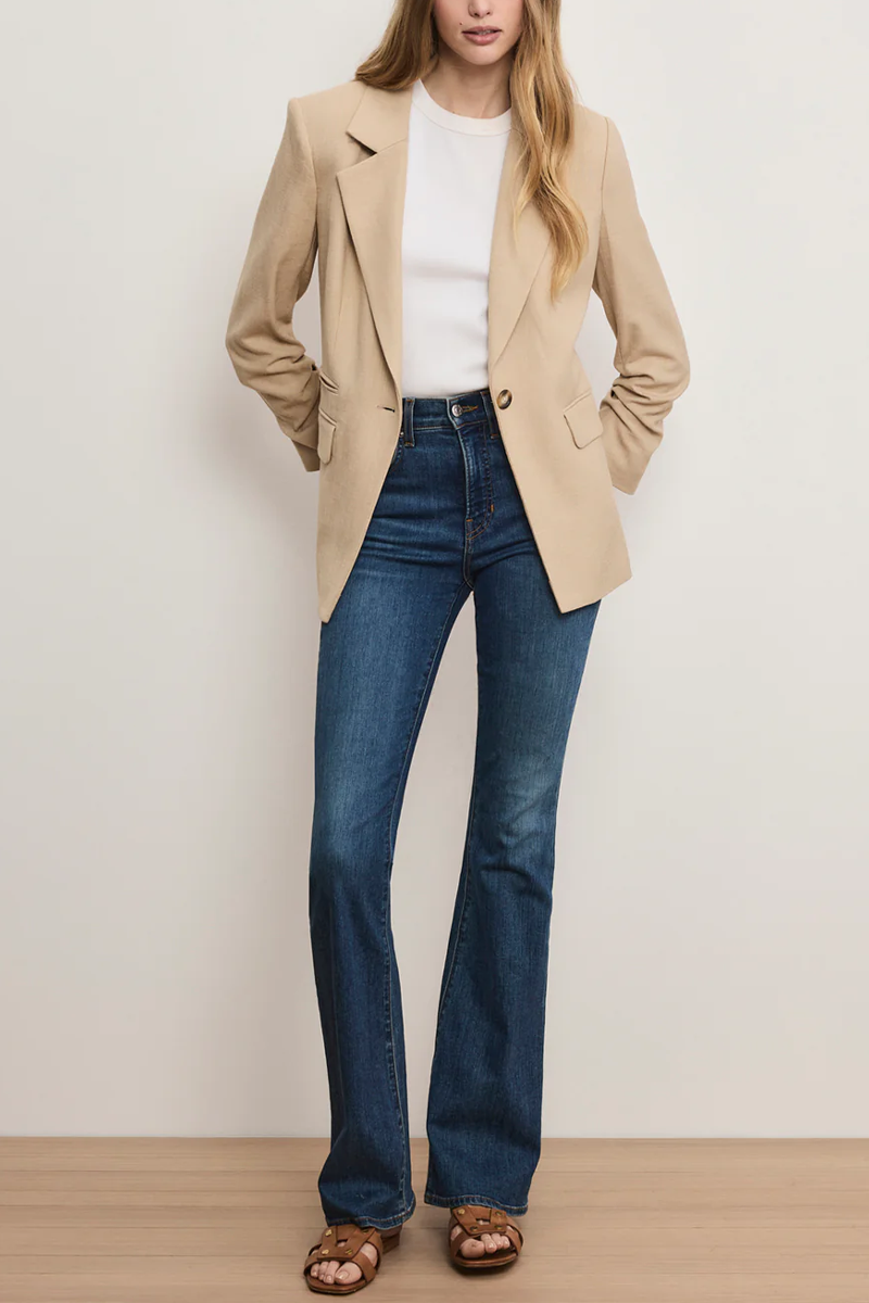 Battista Dickey Jacket in Stone Khaki