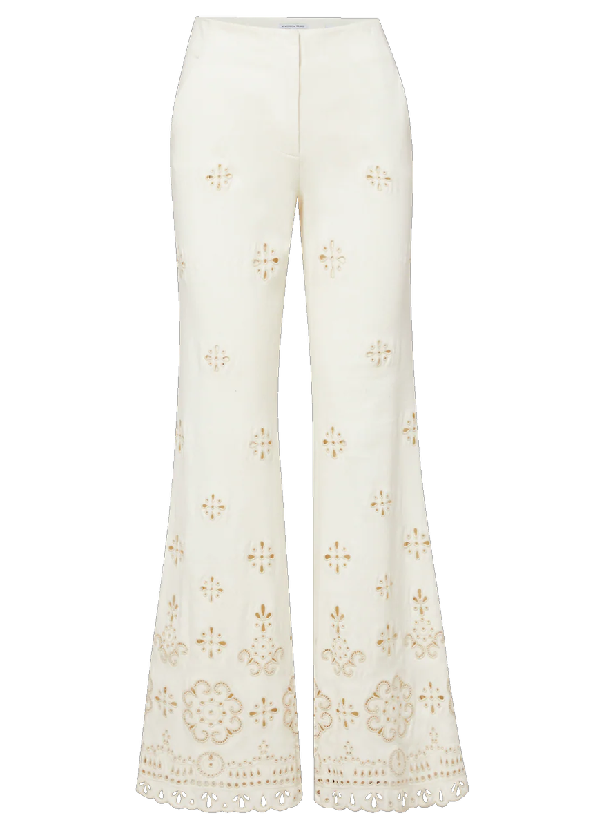 Komi Pant in Dove - Veronica Beard