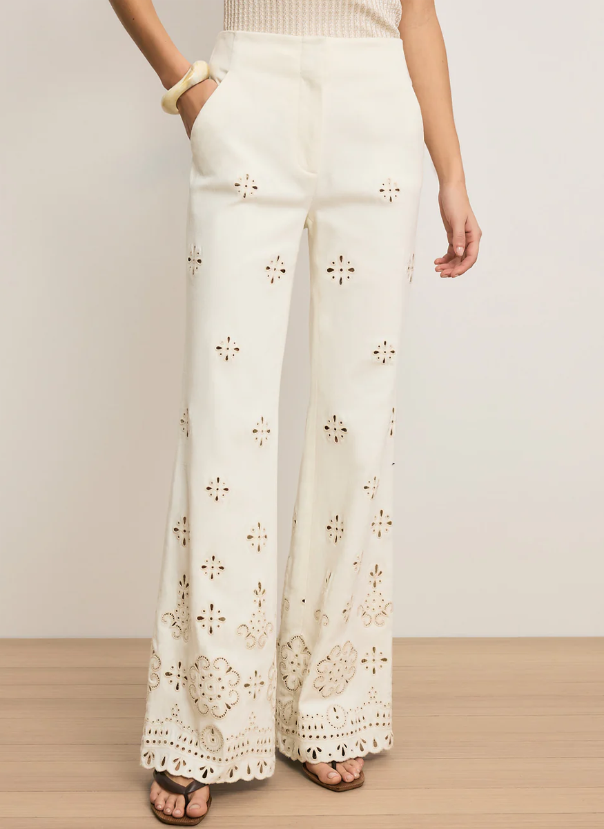 Komi Pant in Dove - Veronica Beard