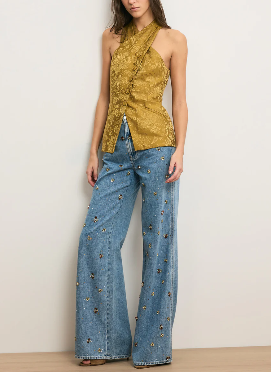 Pacey Halter Top - Veronica Beard