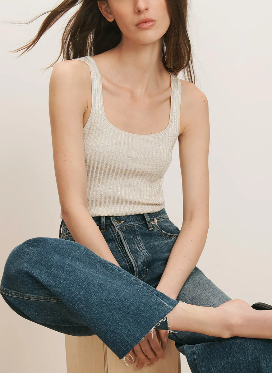 Sandra Knit Tank Top - Veronica Beard