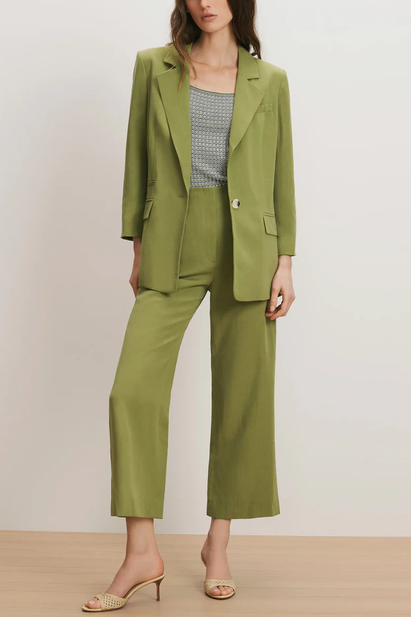 McGowan Linen Dickey Jacket - Veronica Beard