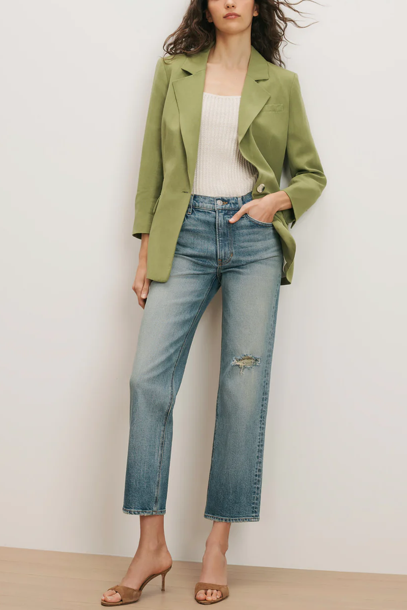McGowan Linen Dickey Jacket - Veronica Beard