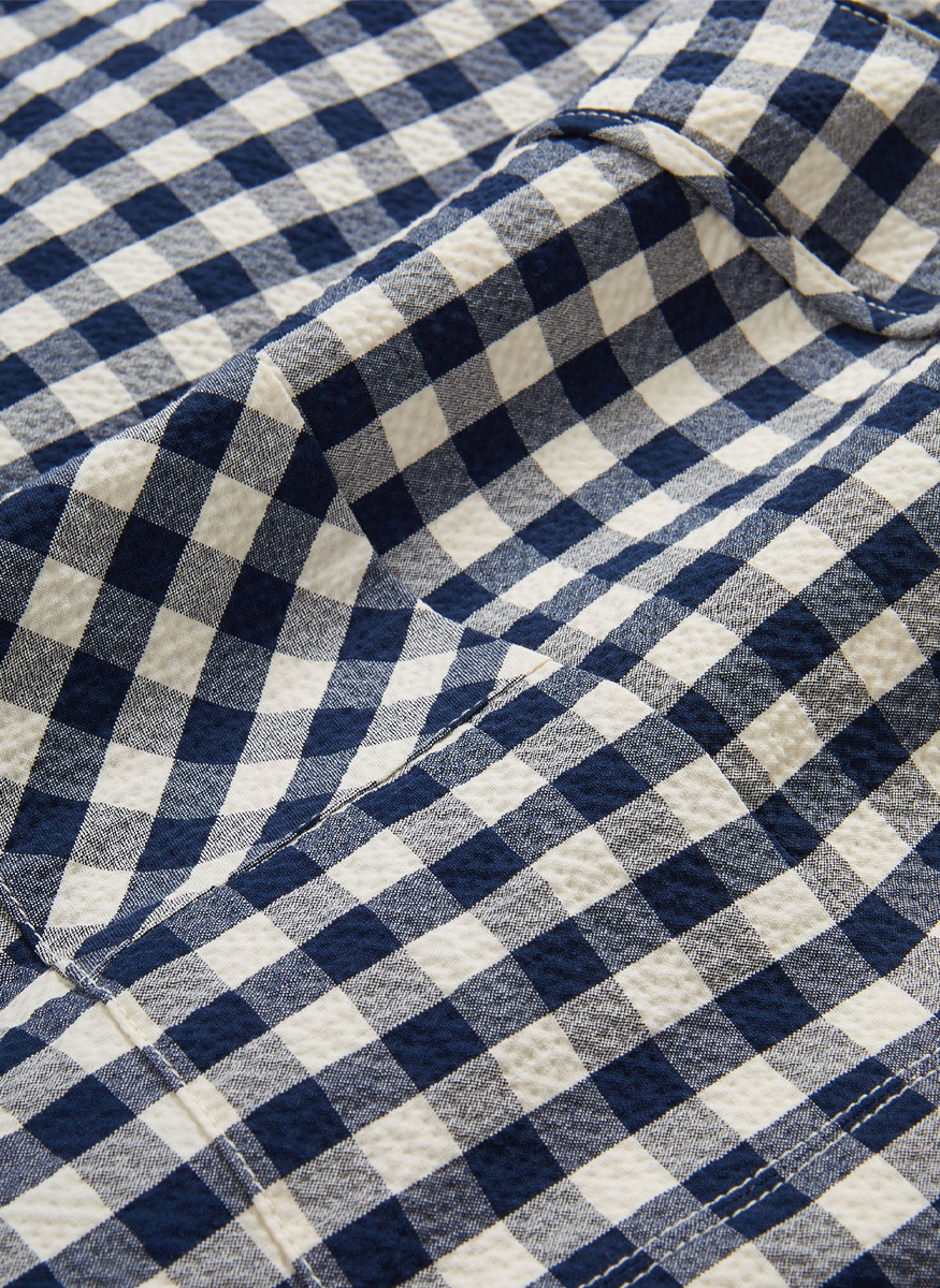 Aila Gingham Midi Dress - Veronica Beard