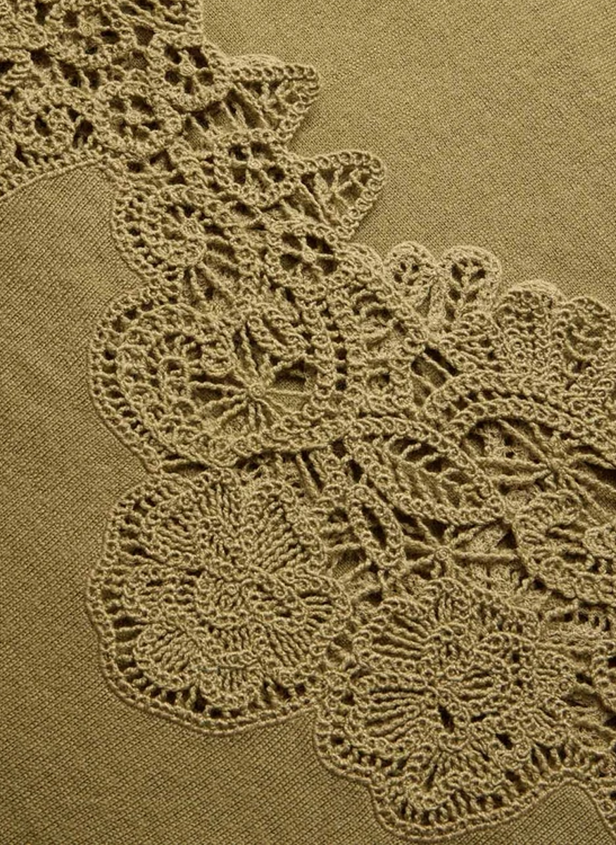 Clash Merino Lace Midi Skirt - Zimmermann