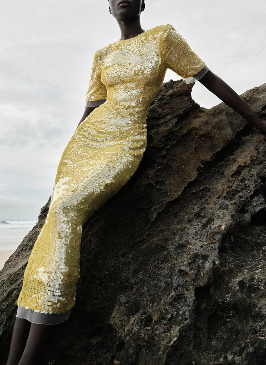 Kaia Sleeve Midi Dress