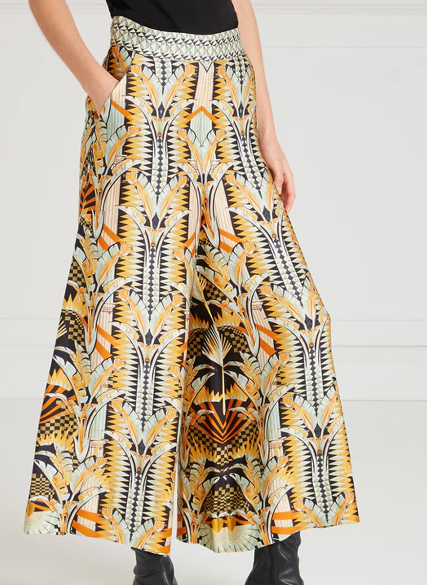 Odette Satin Trousers - Temperley London